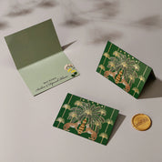 Palm Bastion - Fold Card (Green)