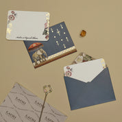 Gajraj Pavilion - Notecard (Blue)