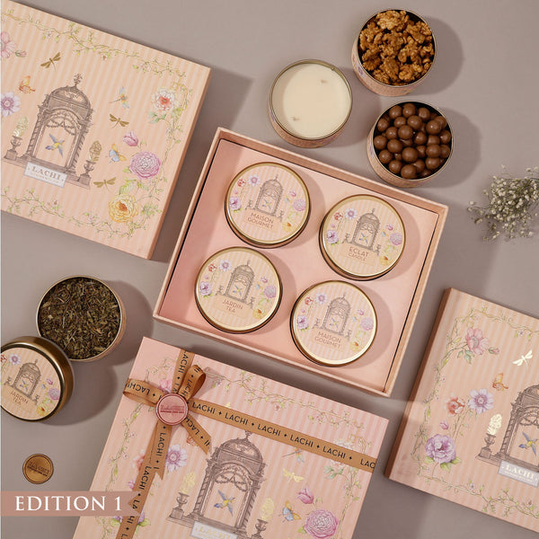 Celestial Bloom (Peach) - Gift Set