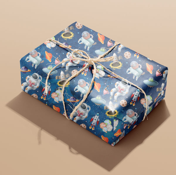 Space Voyage - Wrapping Paper