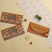 Palm Bastion - Money Envelope (Rust)