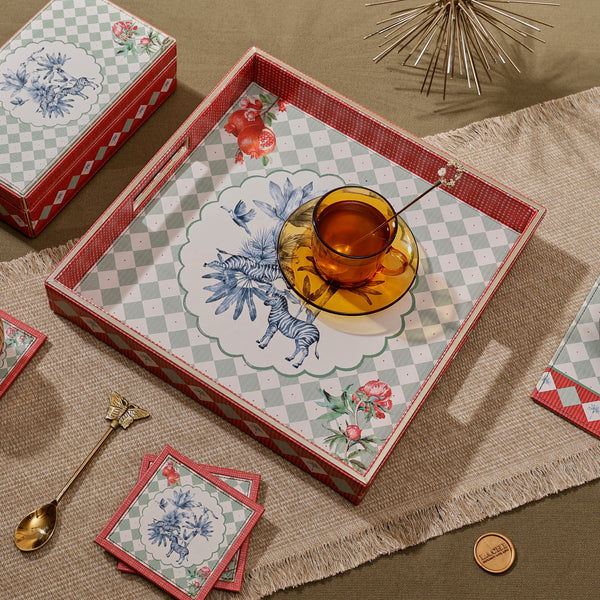 Jungle Masquerade - Square Tray