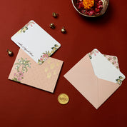 Ganesha Court - Notecard (Peach)