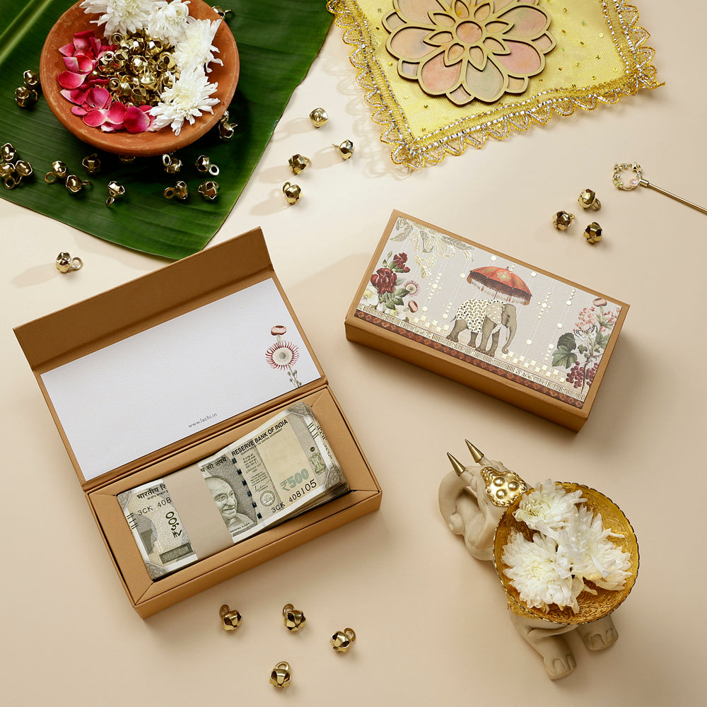 Gajraj Pavilion - Cash Box (Beige)