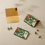 The Emerald Bloom - Fold Card