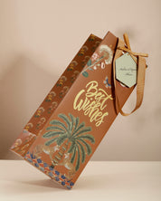 Palm Bastion - Bottle Bag (Rust)