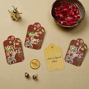 The Majestic Cavalcade - Gift Tag (Plum)