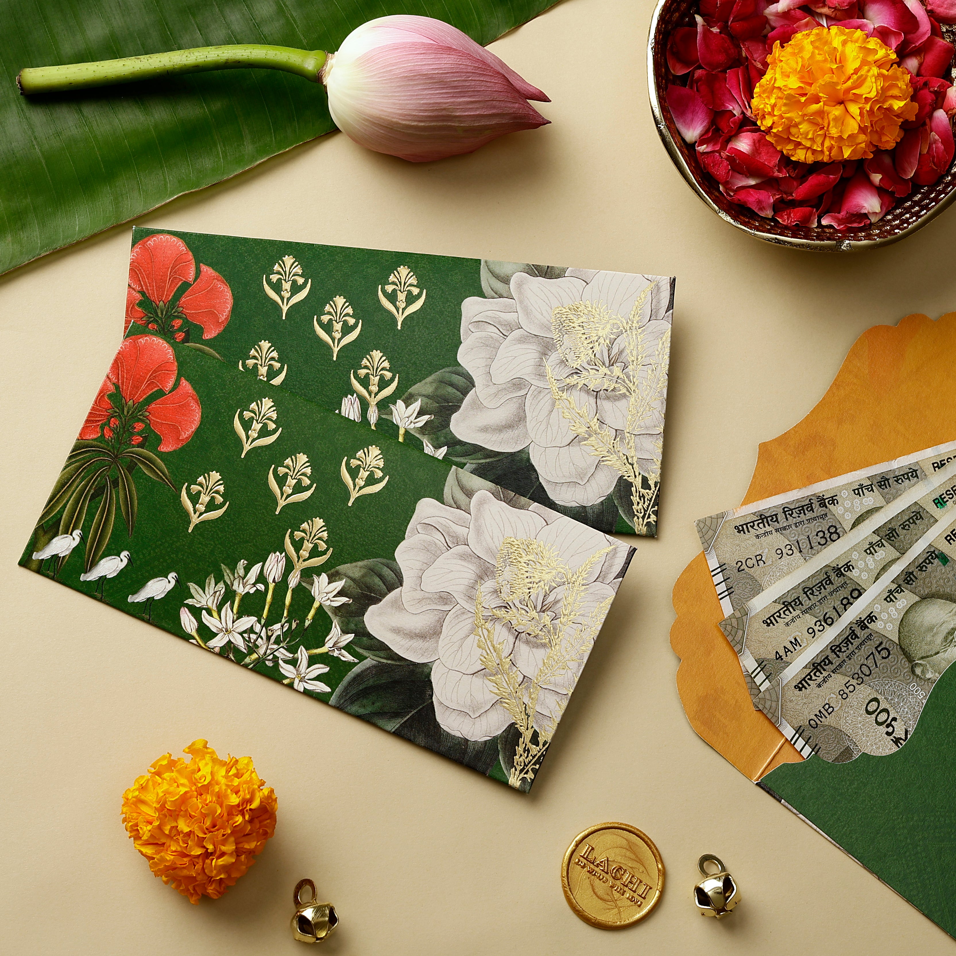 The Emerald Bloom - Money Envelope
