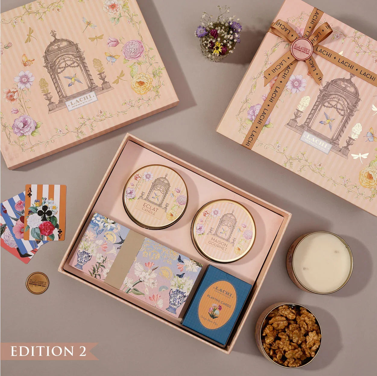 Celestial Bloom (Peach) - Gift Set