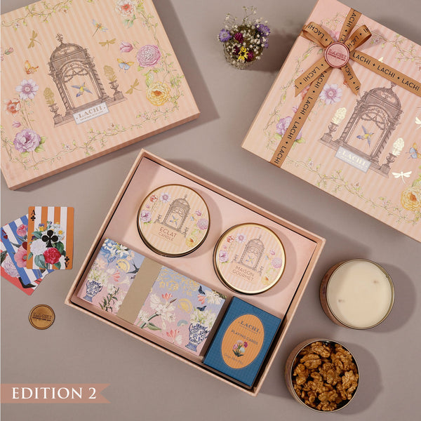 Celestial Bloom (Peach) - Gift Set