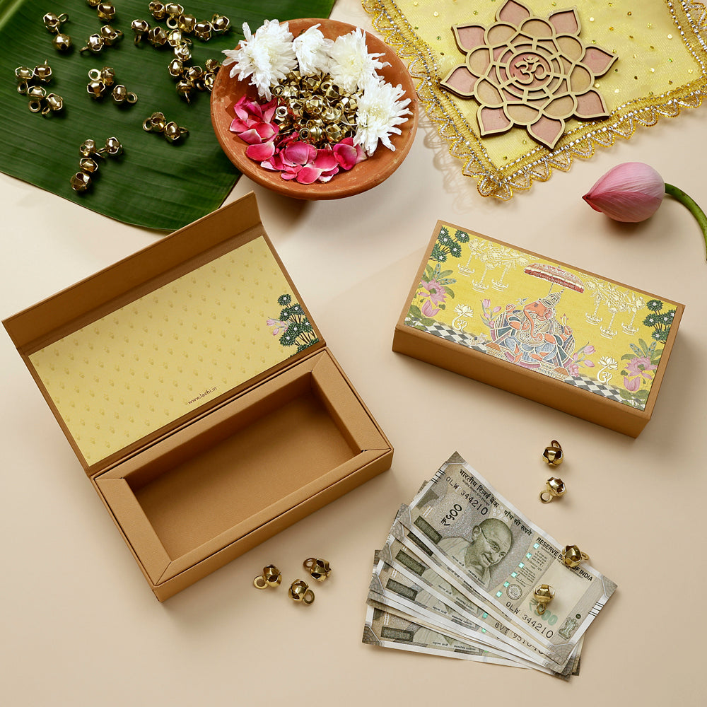 Ganesha Court - Cash Box (Yellow)