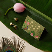 The Krishna Sanctuary - Fold Card (Amber)