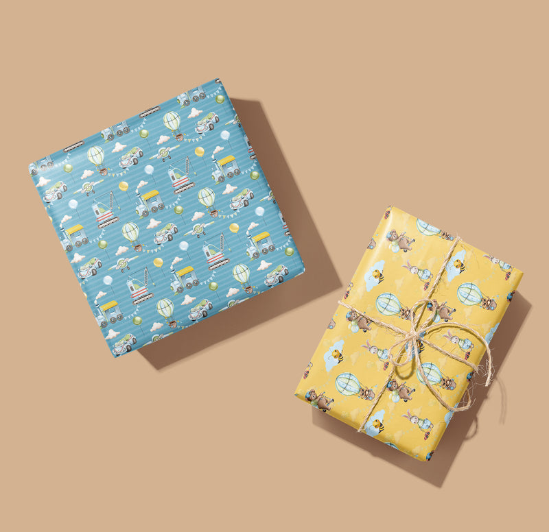 The Riding Bear - Wrapping Paper