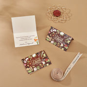 Happy Diwali Fold Card - Mulberry