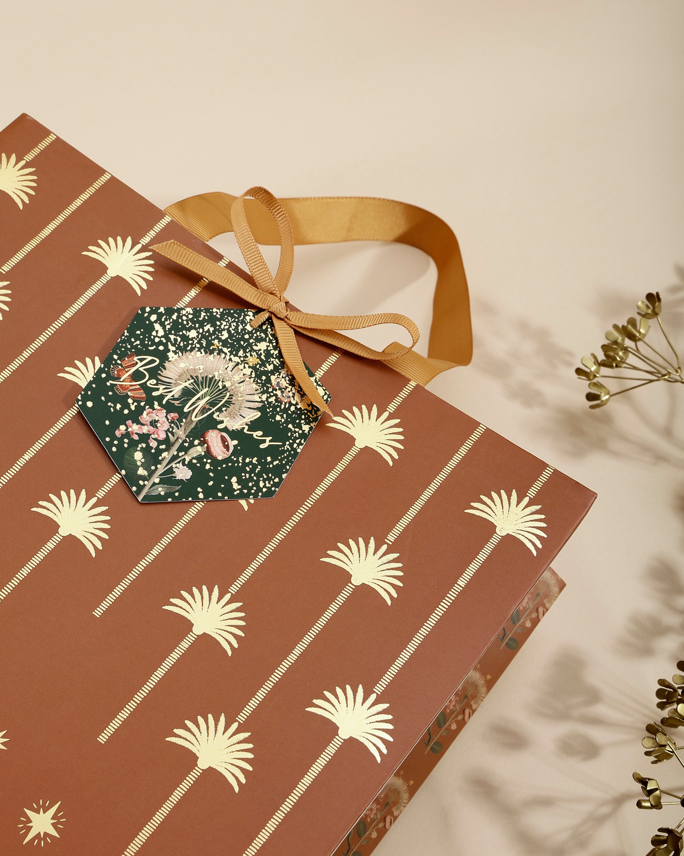 Palm Bastion - Gift Bag (Rust)
