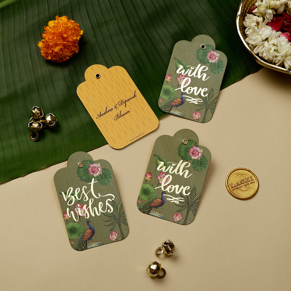 The Krishna Sanctuary  - Gift Tag (Amber)