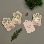 Ganesha Court - Gift Tag (Peach)