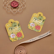 Happy Diwali Gift Tag - Marigold