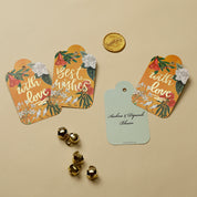 The Saffron Bloom - Gift Tag