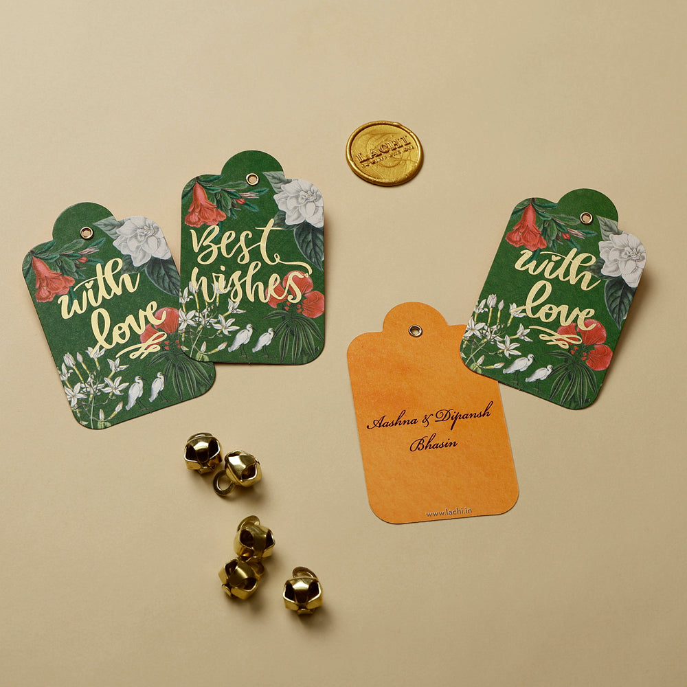 The Emerald Bloom - Gift Tag