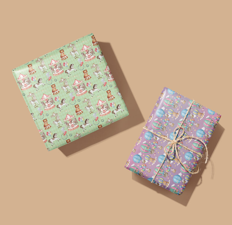 Carousel Fiesta - Wrapping Paper