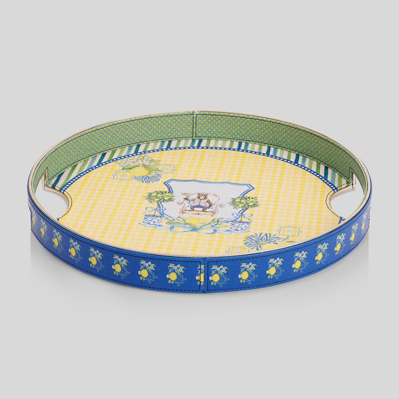 Monkey Monarch - Round Tray
