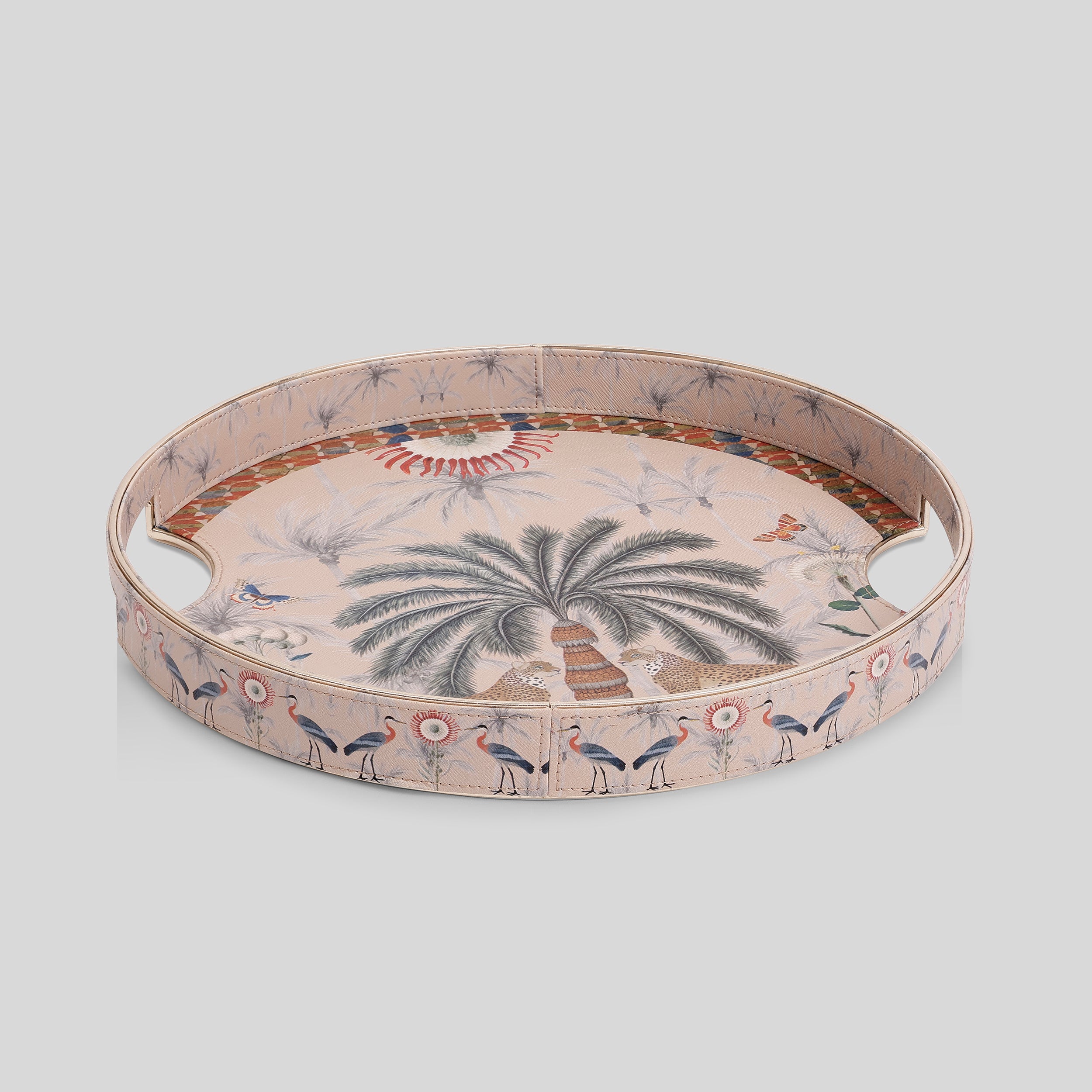 Palm Bastion - Round Tray
