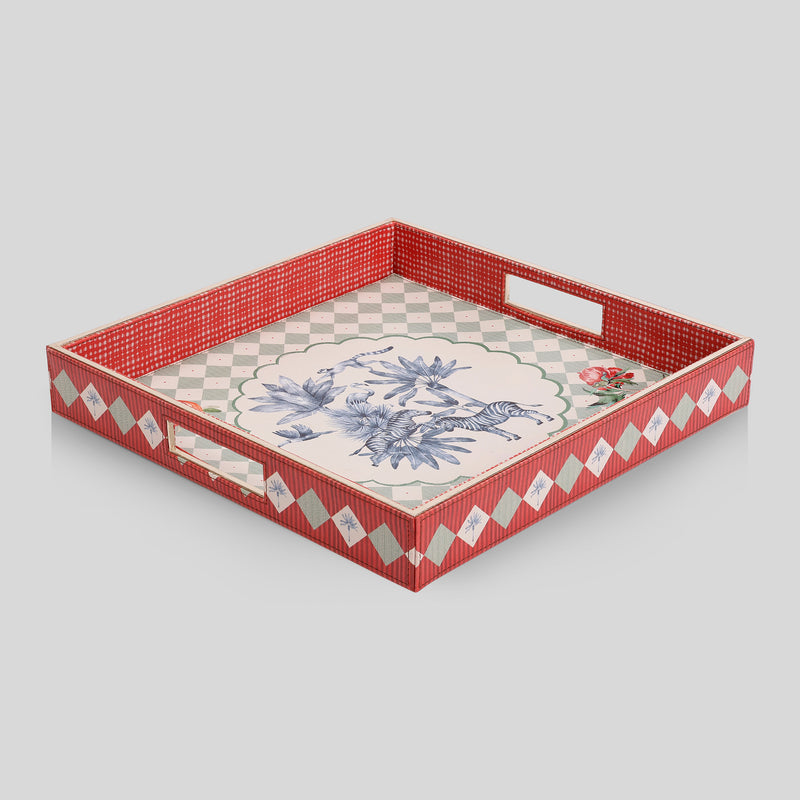 Jungle Masquerade - Square Tray