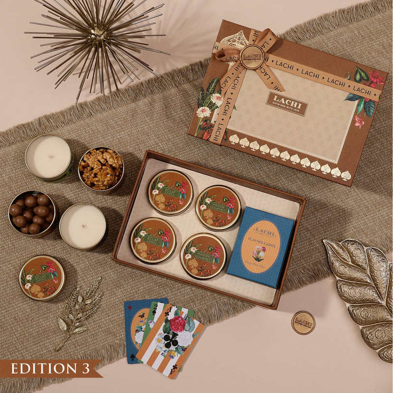 Festive Grace (Beige) - Gift Set