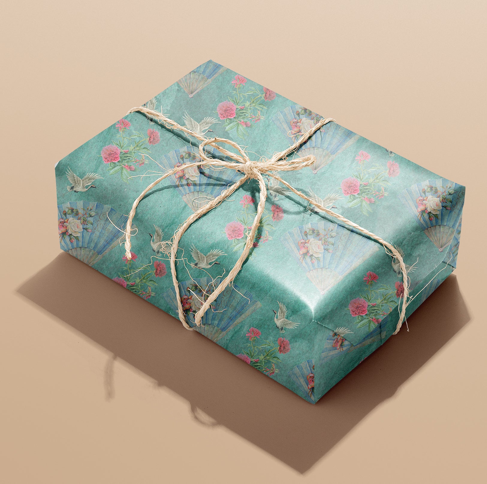 The Floral Cranes - Gift Wrap