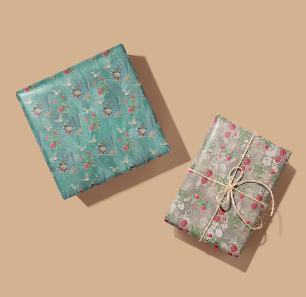 The Floral Cranes - Gift Wrap