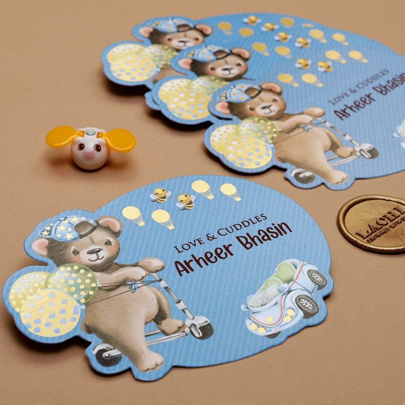 The Riding Bear - Flat Cards