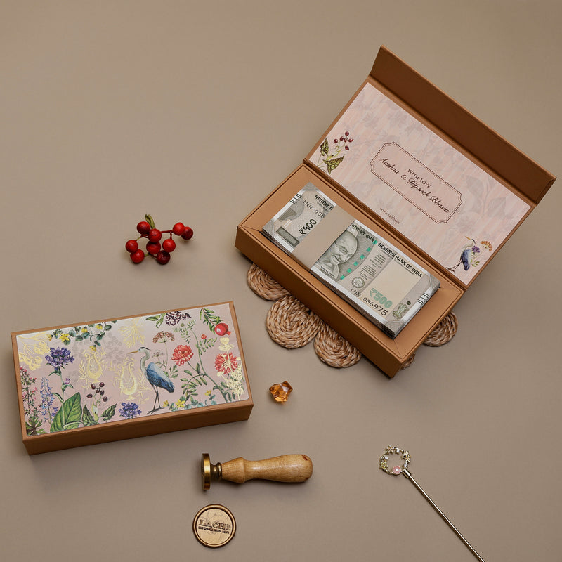 THE FLORAL REFUGE - CASH BOX