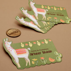 The Summer Llamas - Flat Cards