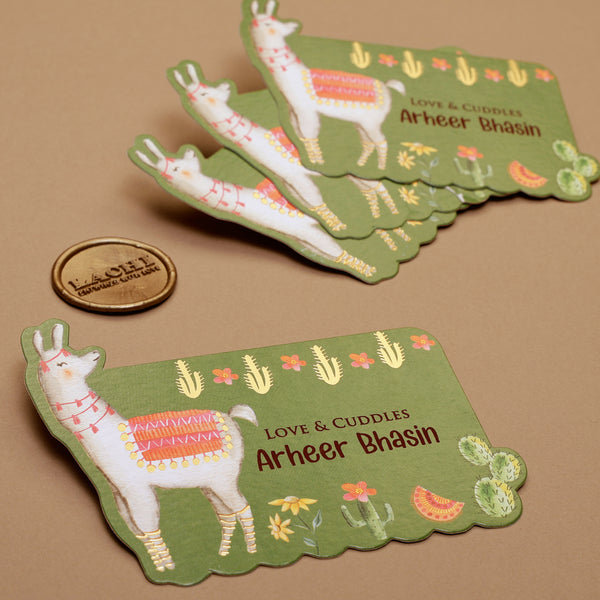 The Summer Llamas - Flat Cards