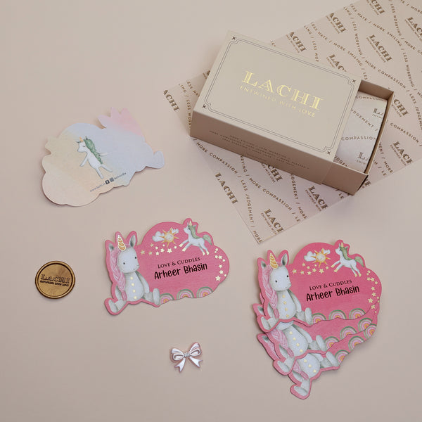 The Rainbow Unicorn - Flat Cards