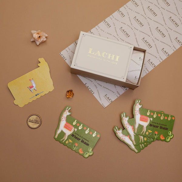 The Summer Llamas - Flat Cards