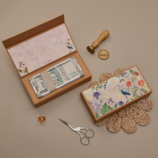 THE FLORAL REFUGE - CASH BOX