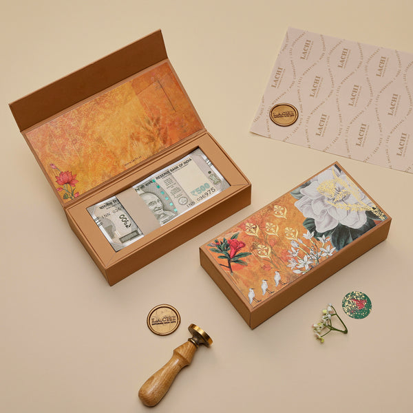 THE SAFFRON BURST - CASH BOX