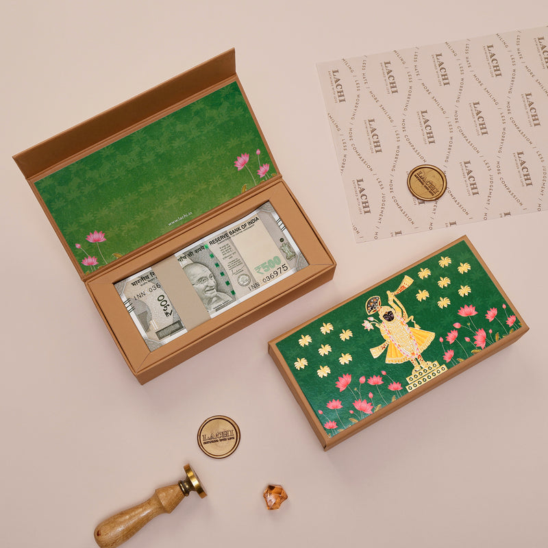 LOTUS REVERIE (GREEN) - CASH BOX