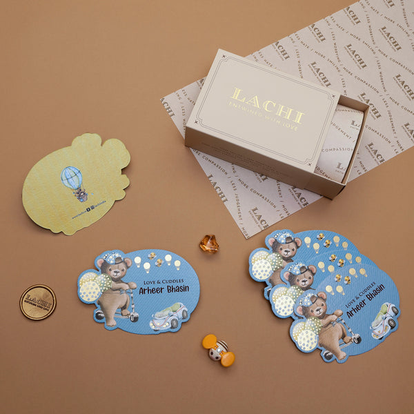 The Riding Bear - Flat Cards