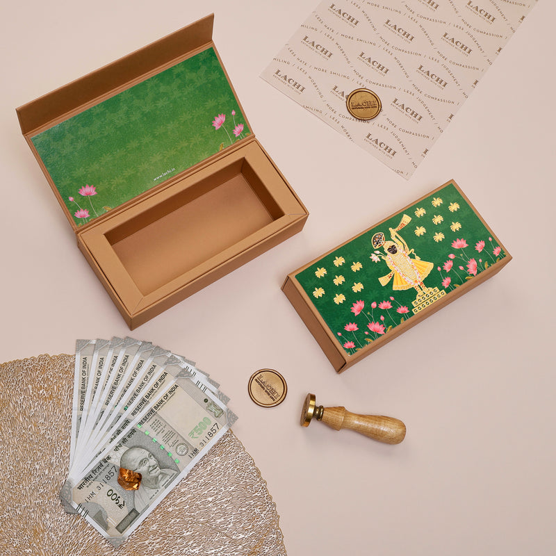 LOTUS REVERIE (GREEN) - CASH BOX