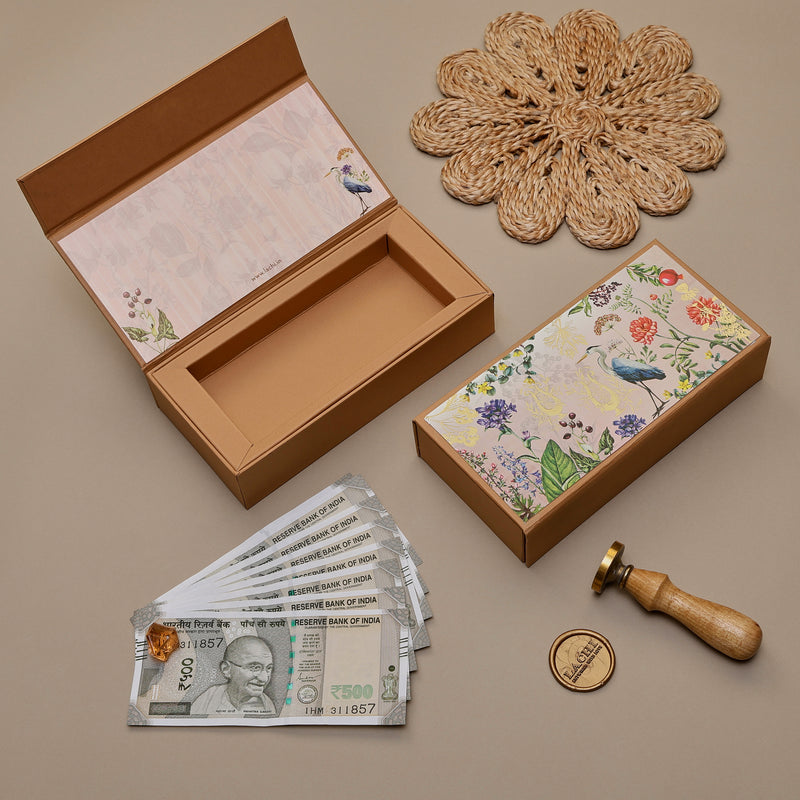 THE FLORAL REFUGE - CASH BOX