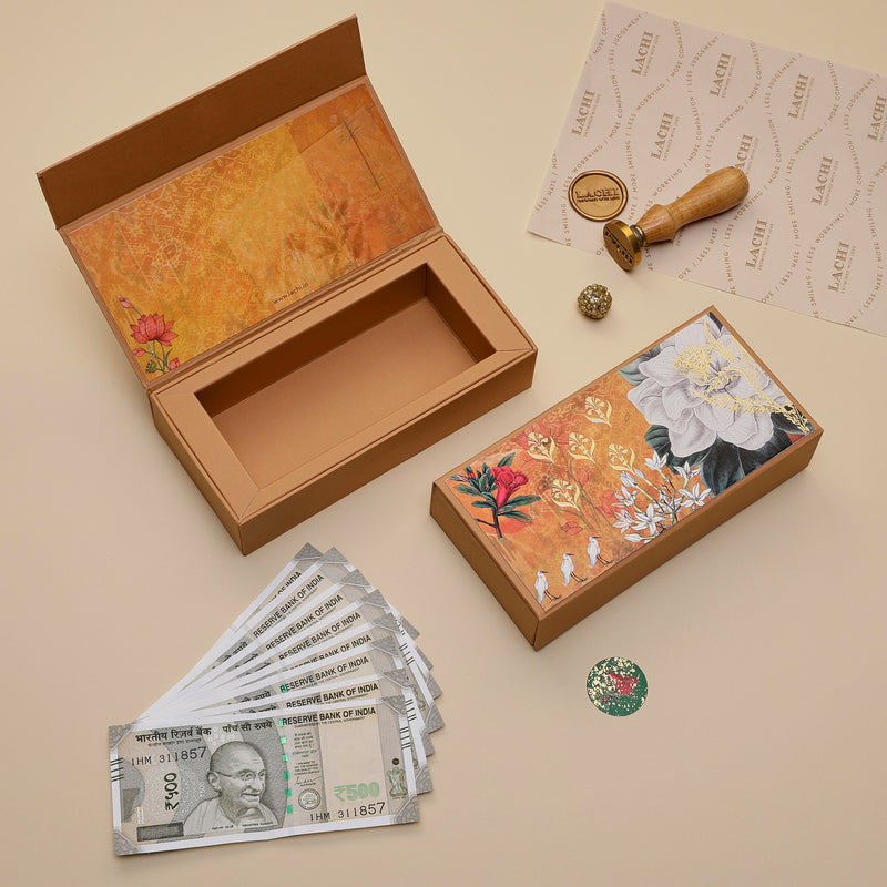 THE SAFFRON BURST - CASH BOX