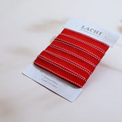 Pop Red Sadle Stitch Ribbon