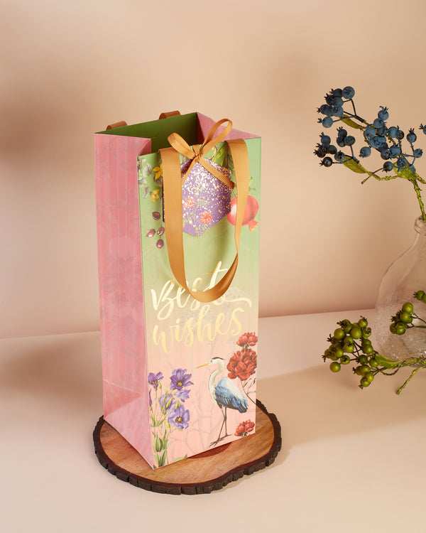Floral Refuge - Bottle Bag