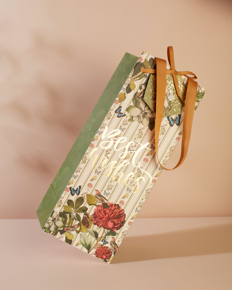 Blossom Drapes - Bottle Bag