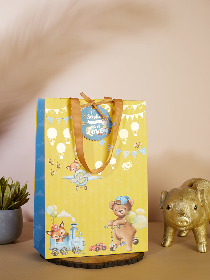 Rainbow Confetti Paper Gift Bag Assortment,125 Pack | Nashville Wraps