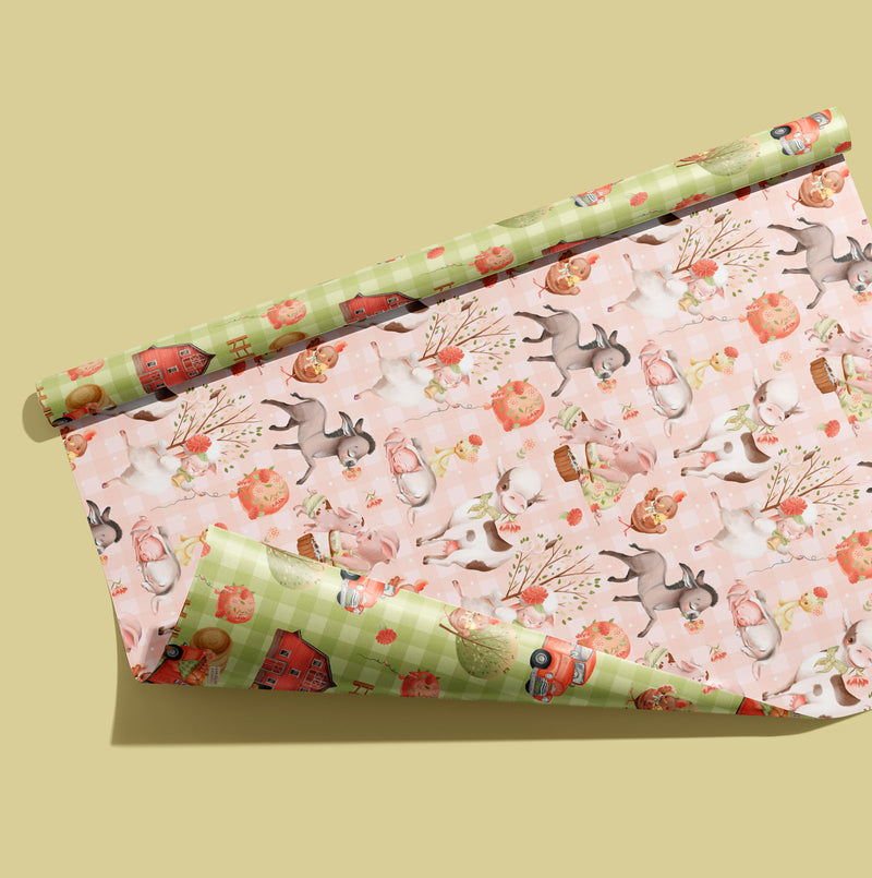 Fun On The Farm Wrapping Paper