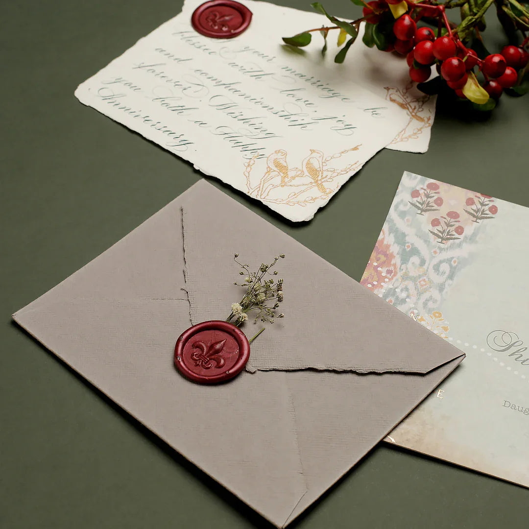 The Red Fleur - Wax Seal